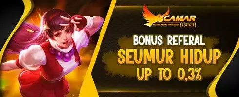 Referral Seumur Hidup Bonus 0.3% promotion banner
